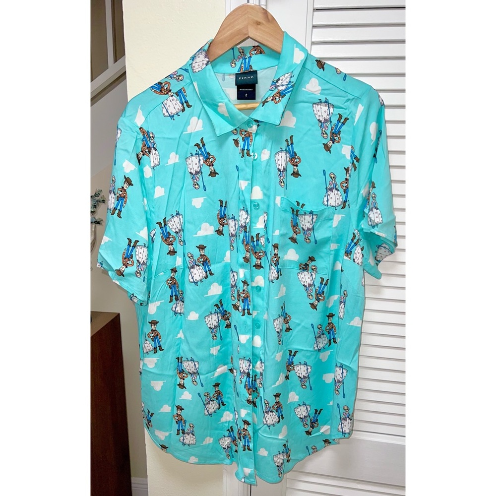 Torrid Plus Size Toy Story Button Down Shirt